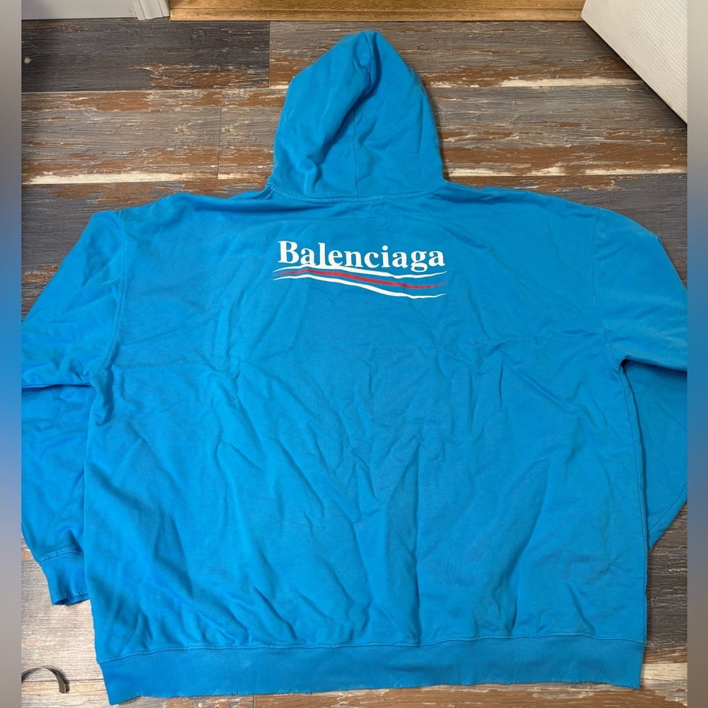 Balenciaga Campaign Logo Hoodie